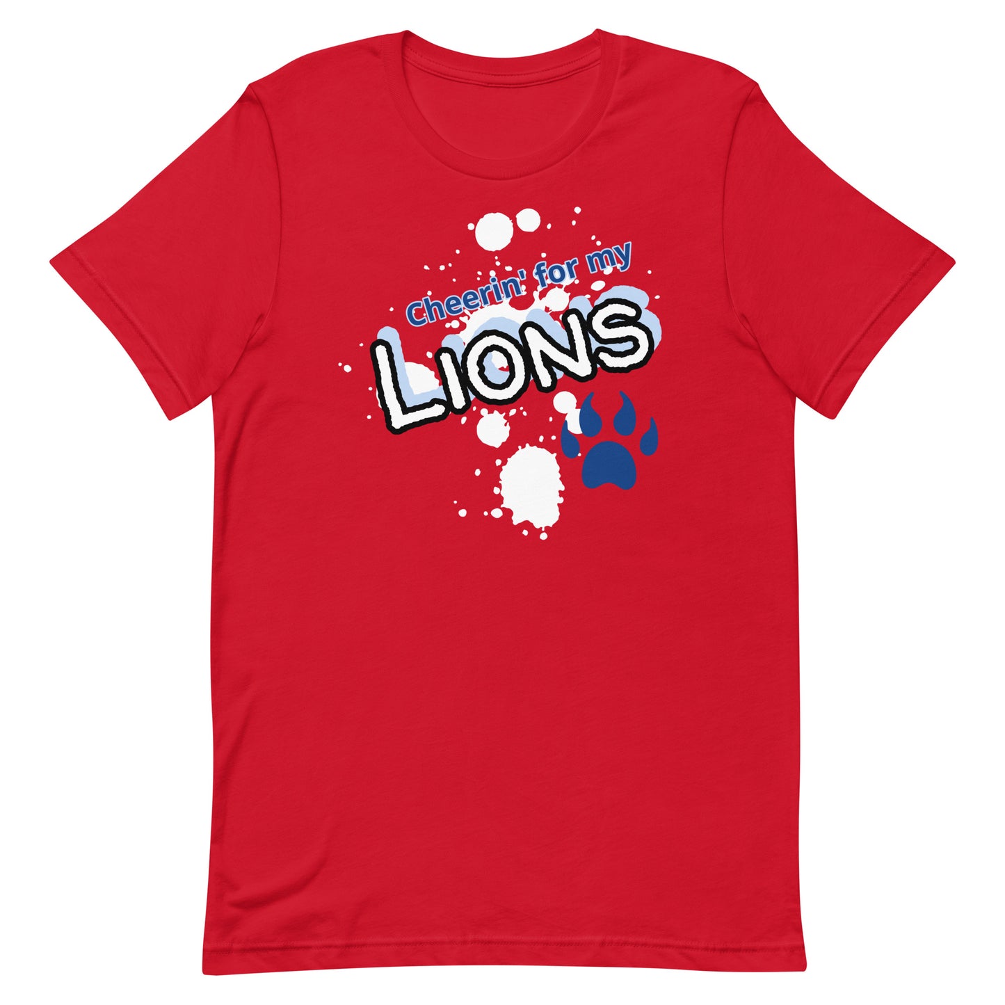 Lions Unisex T-shirt (Splatter)