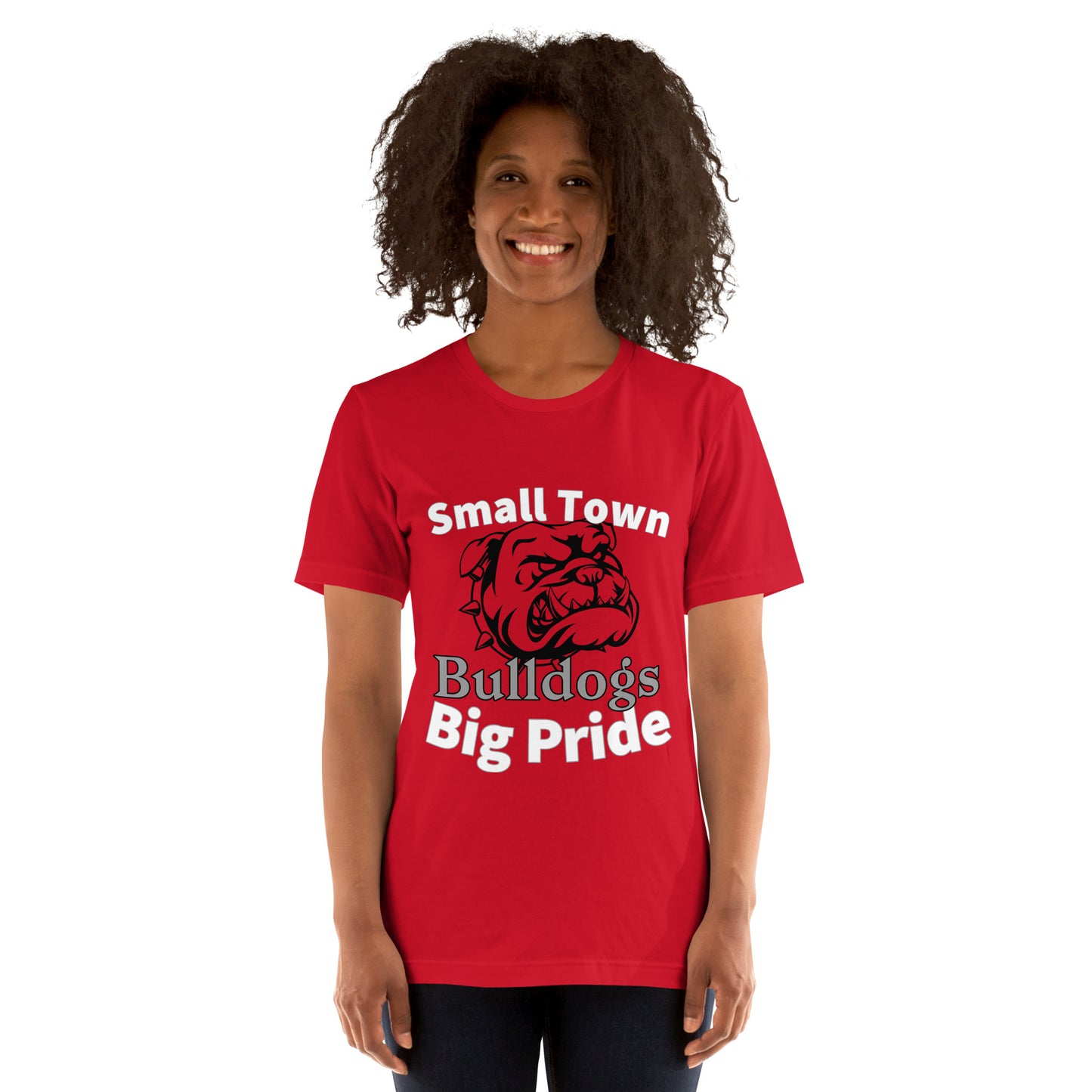 Bulldogs Unisex t-shirt (Small Town)