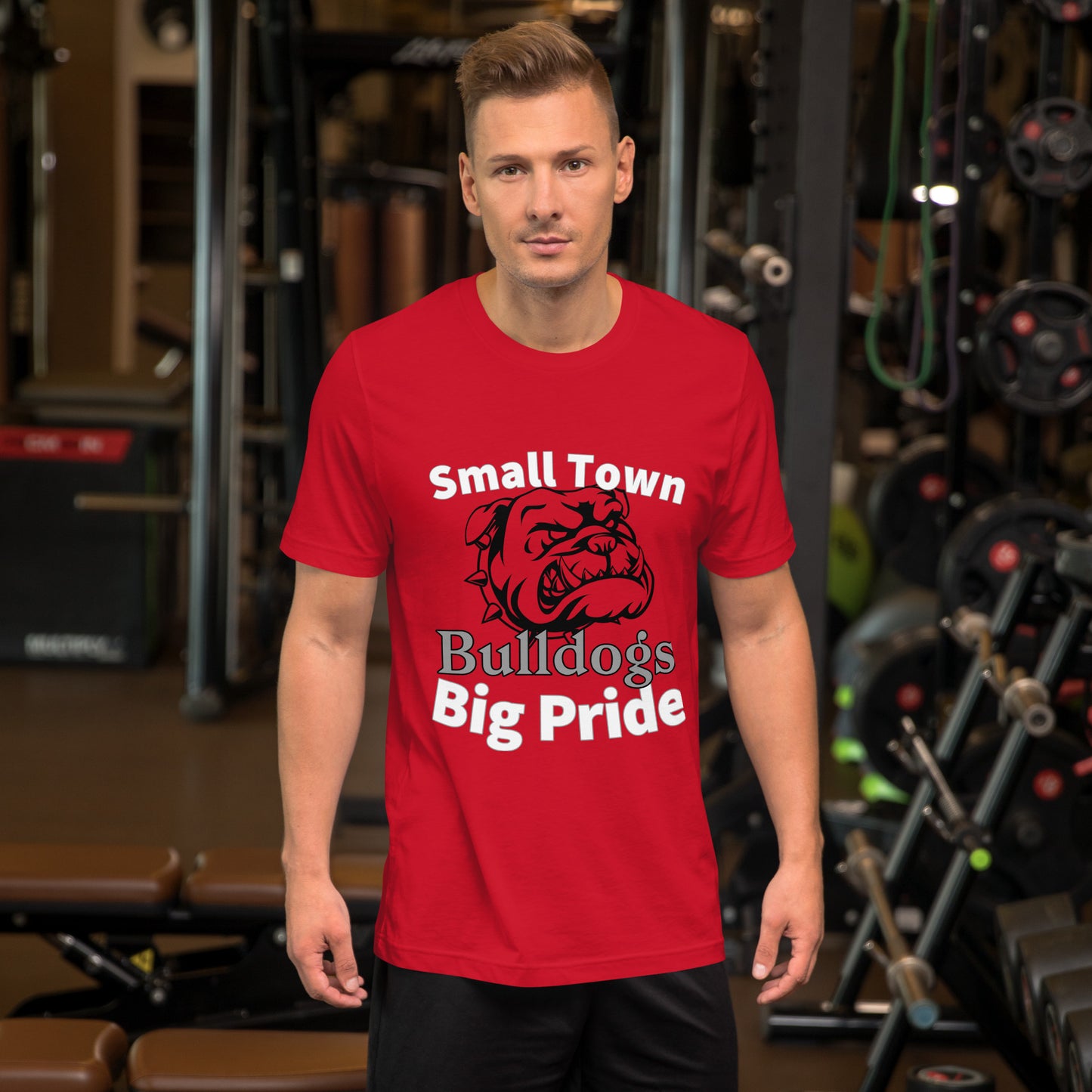 Bulldogs Unisex t-shirt (Small Town)