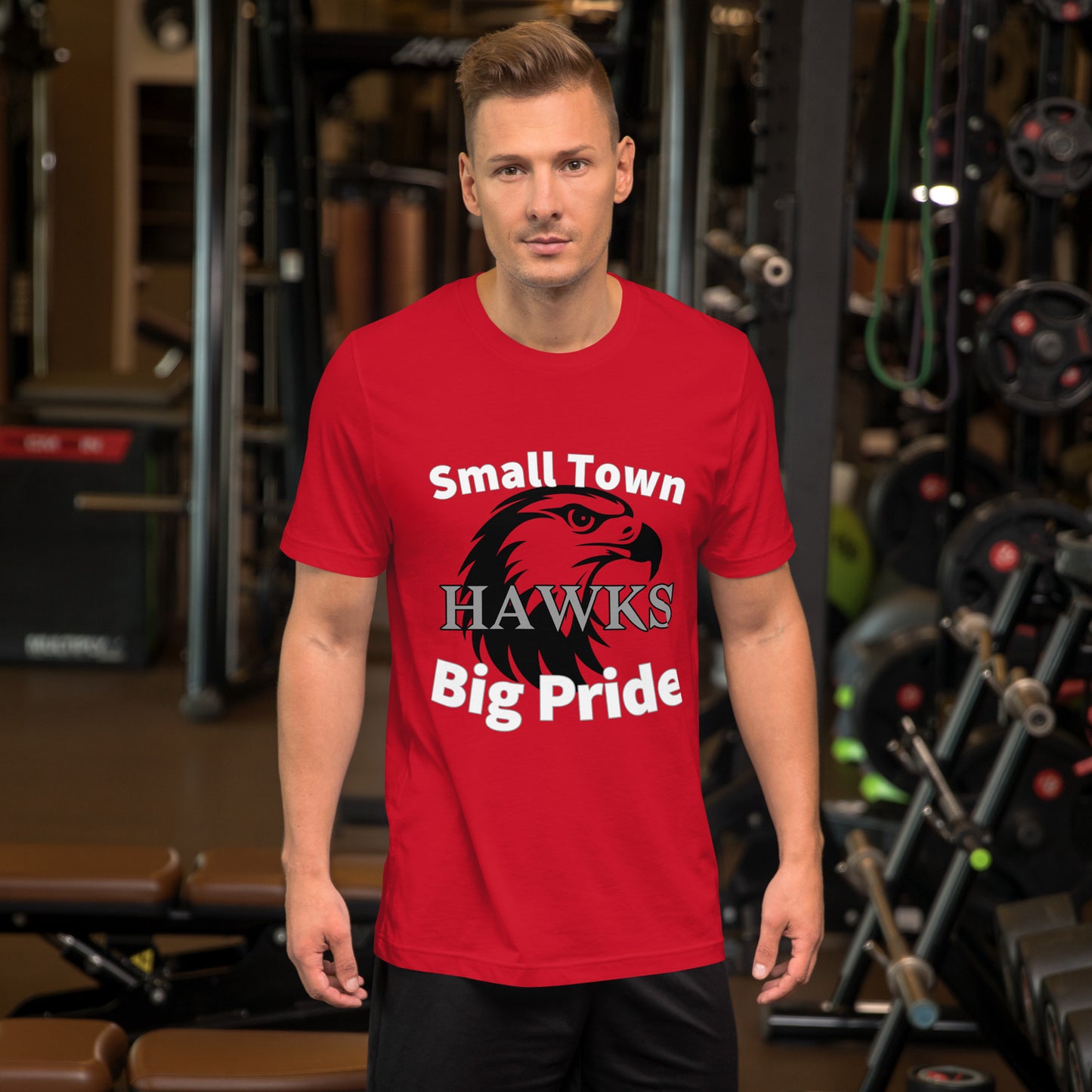 Hawks Unisex t-shirt (Small Town)