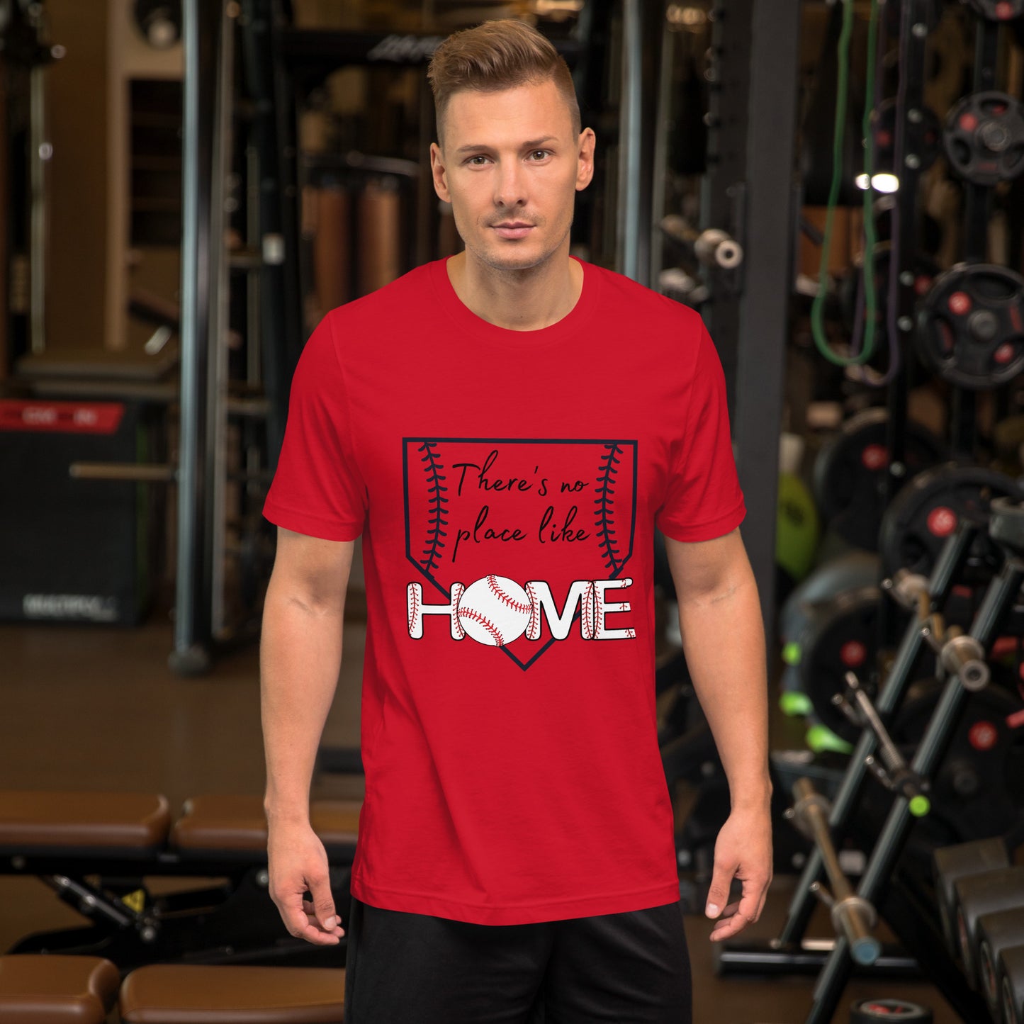 Baseball Unisex t-shirt (There's No Place Like Home)