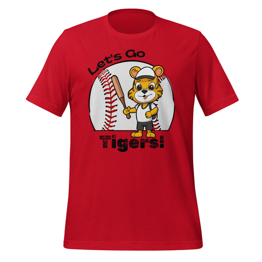 Tigers Baseball Unisex t-shirt
