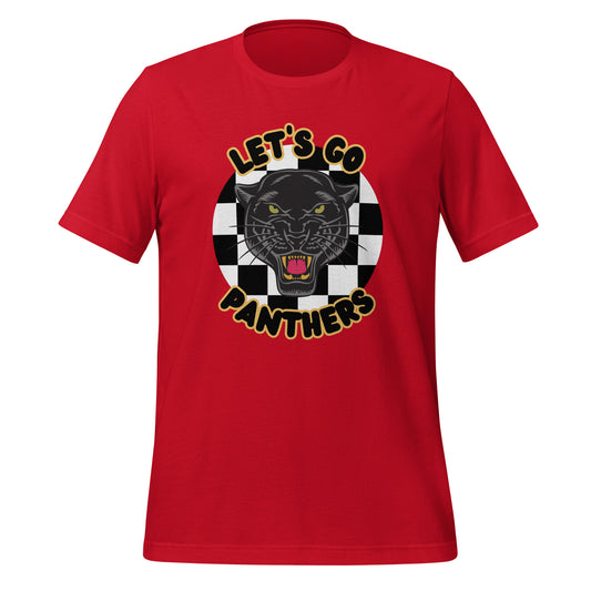 Panthers Unisex t-shirt (Checkered)