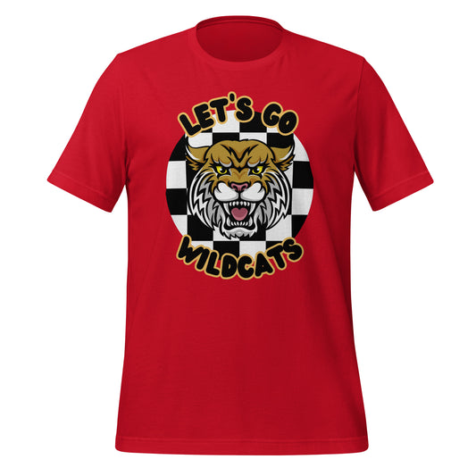 Wildcats Unisex t-shirt (Checkered)