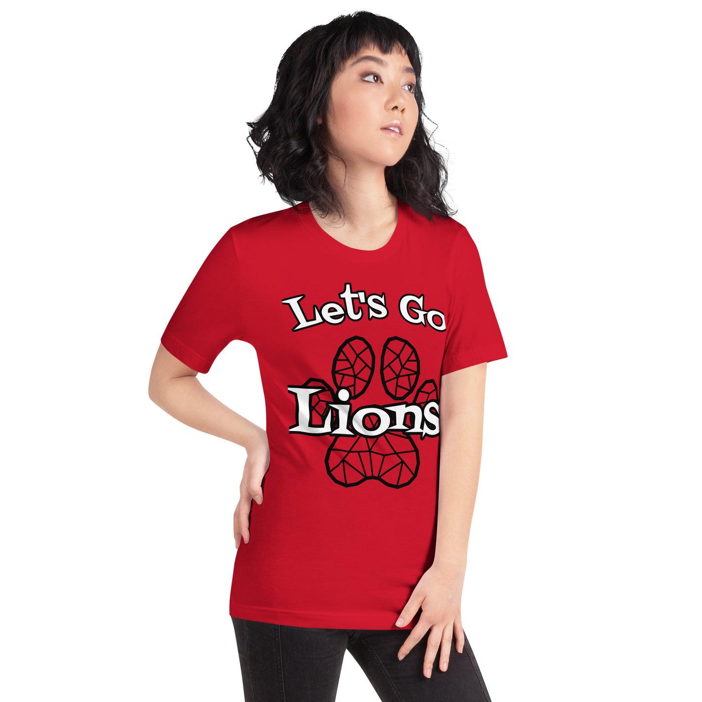 Lions Unisex t-shirt (Lets Go Stained Glass)