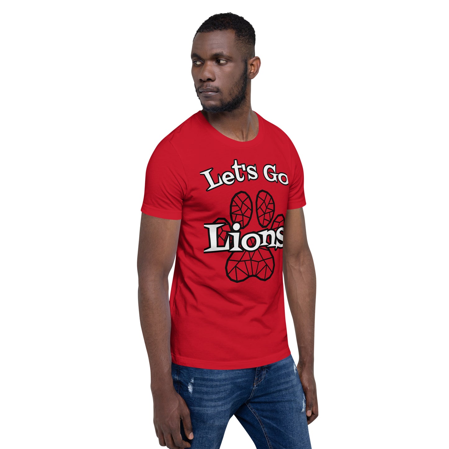 Lions Unisex t-shirt (Lets Go Stained Glass)