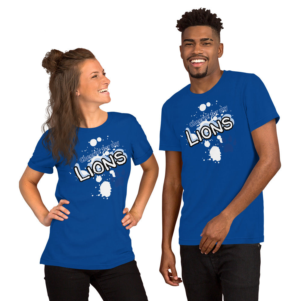 Lions Unisex T-shirt (Splatter)