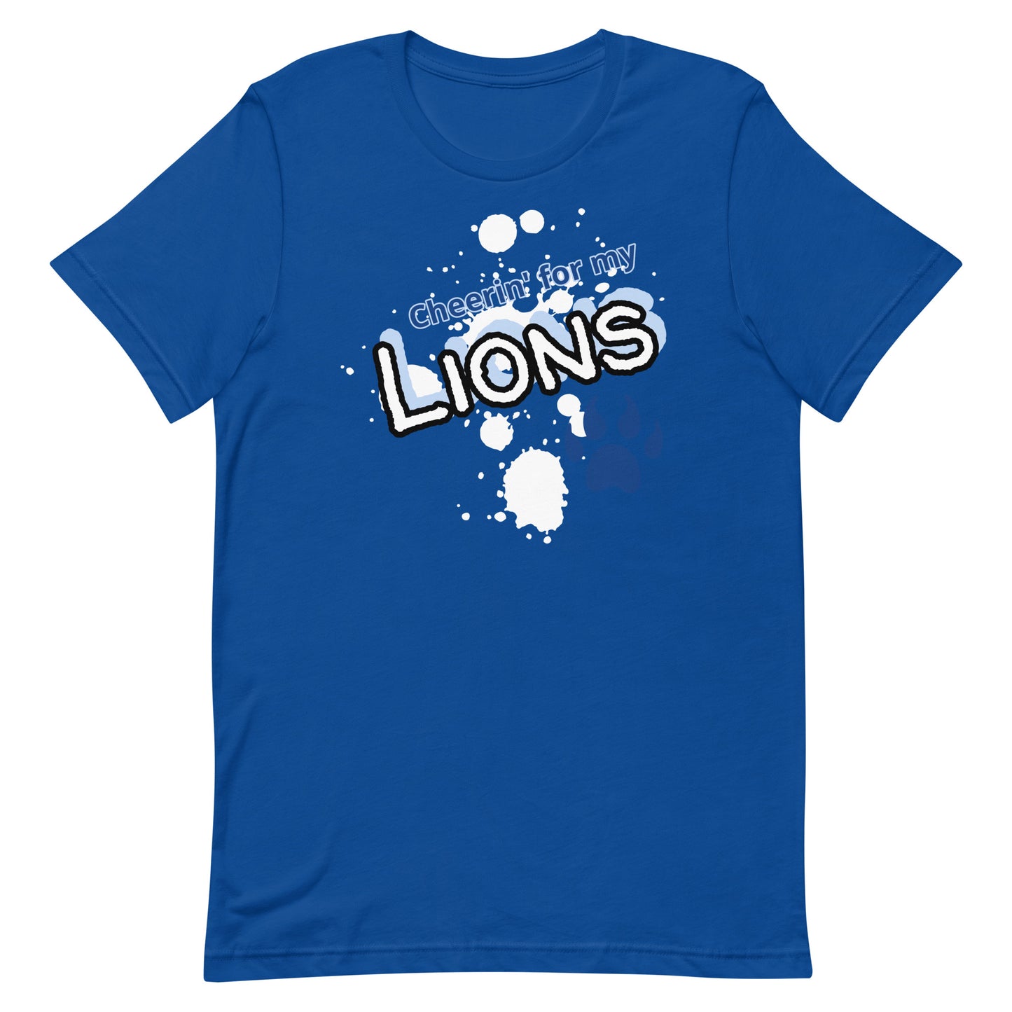 Lions Unisex T-shirt (Splatter)