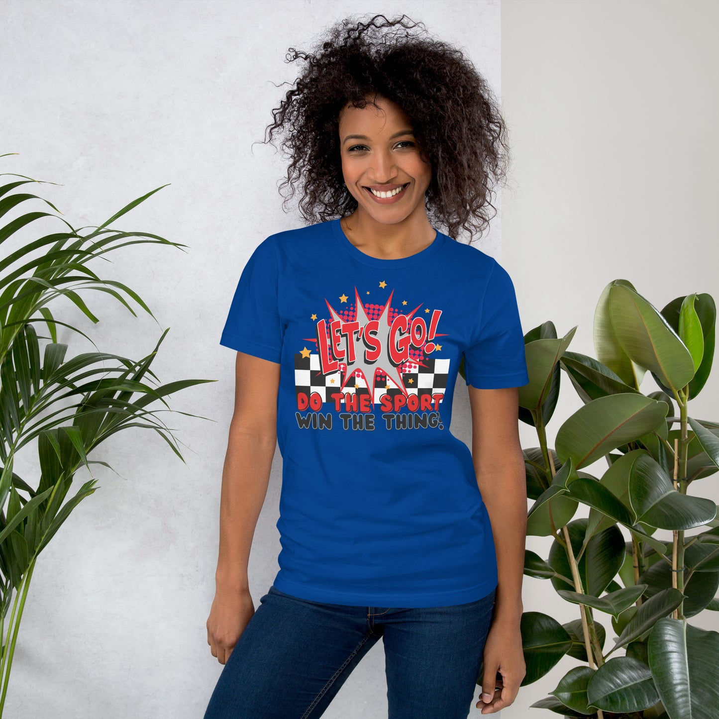 Lets Go Sports Unisex t-shirt