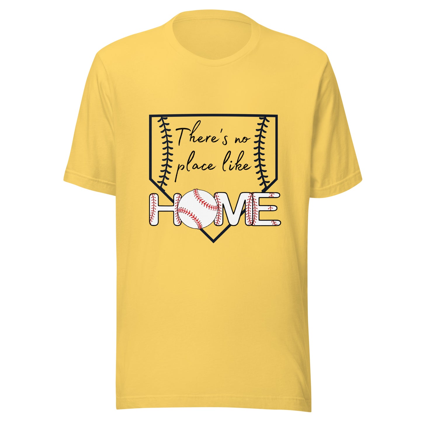 Baseball Unisex t-shirt (There's No Place Like Home)