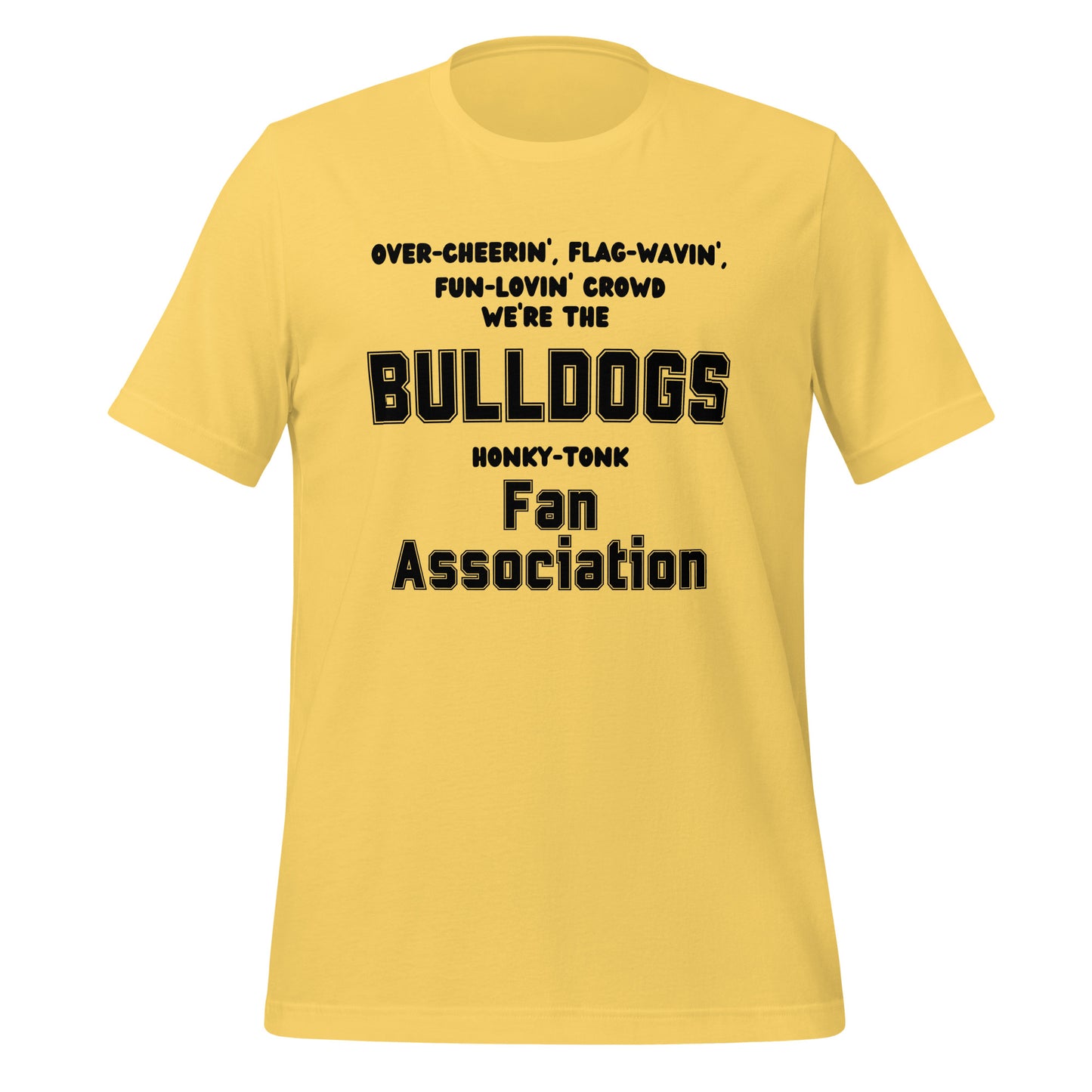 Bulldogs Unisex t-shirt (Fan Association)