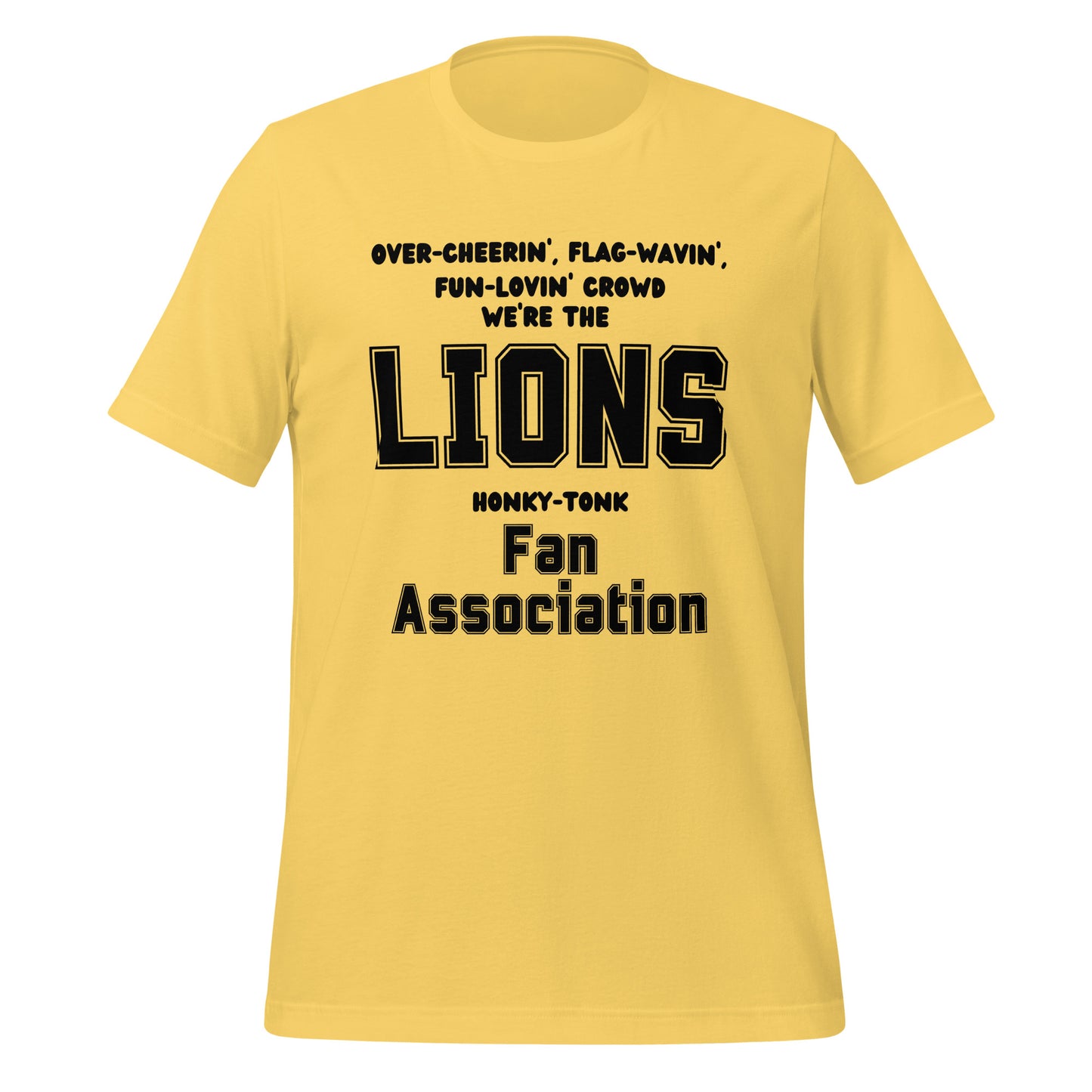 Lions Unisex t-shirt (Fan Association)