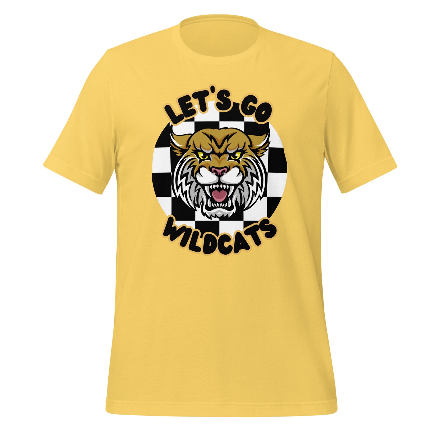 Wildcats Unisex t-shirt (Checkered)