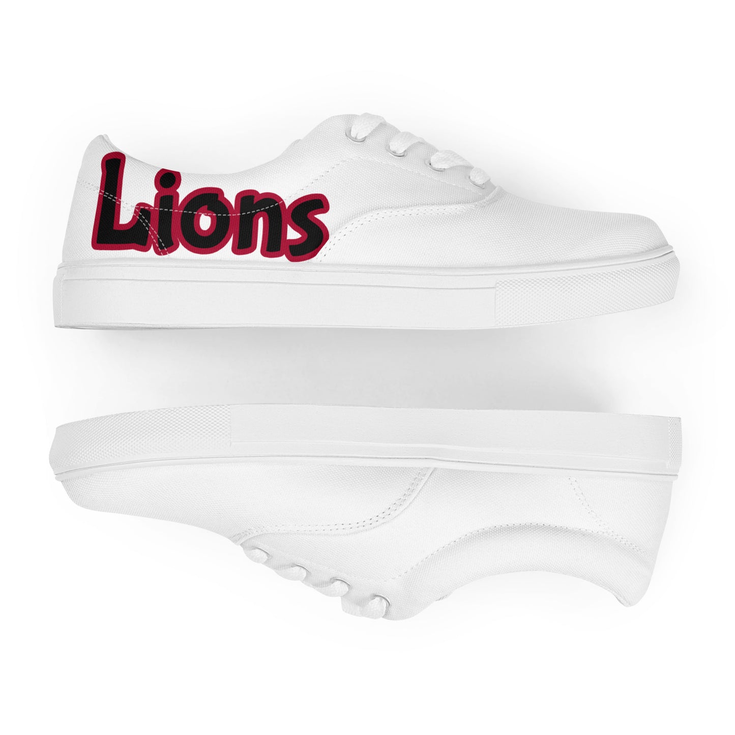 Lions Women’s Lace-Up Canvas Shoes