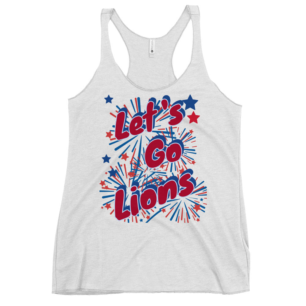 Lions Women's Racerback Tank