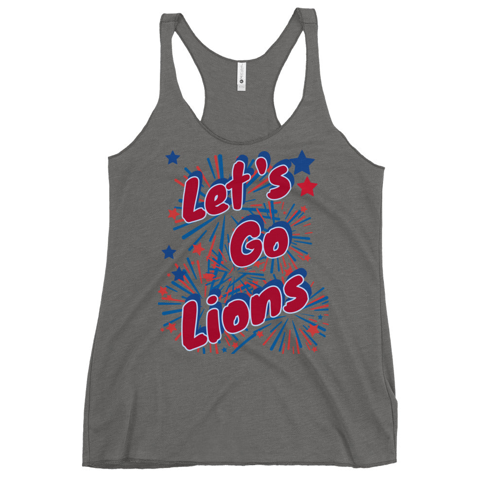 Lions Women's Racerback Tank