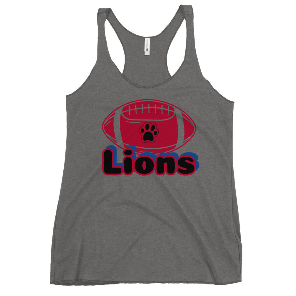 Lions Women's Racerback Tank