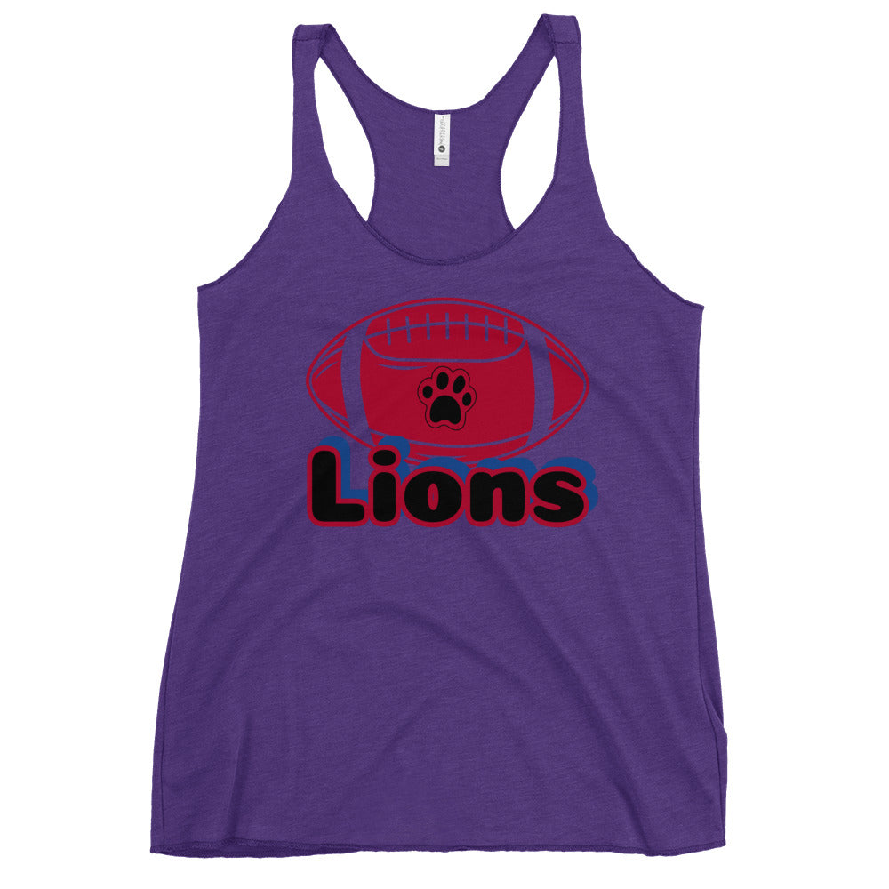 Lions Women's Racerback Tank