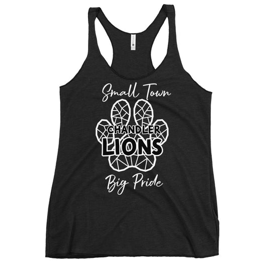 Lions Women's Racerback Tank (Stained Glass)