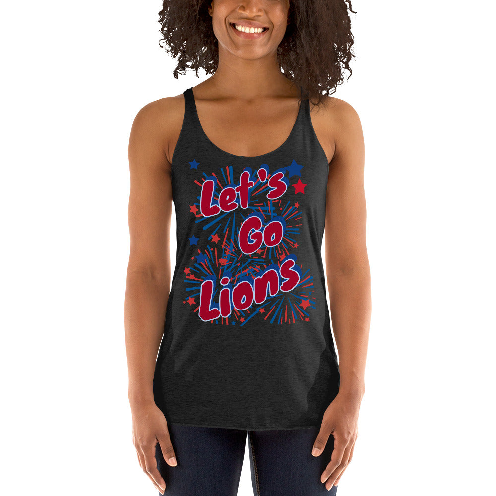 Lions Women's Racerback Tank