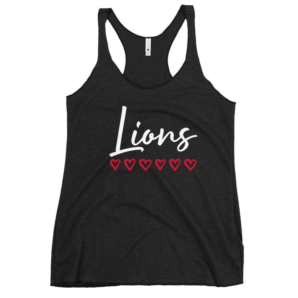 Lions Women's Racerback Tank