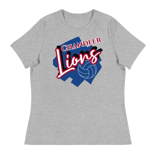 Lions Women's Relaxed T-Shirt (Volleyball)