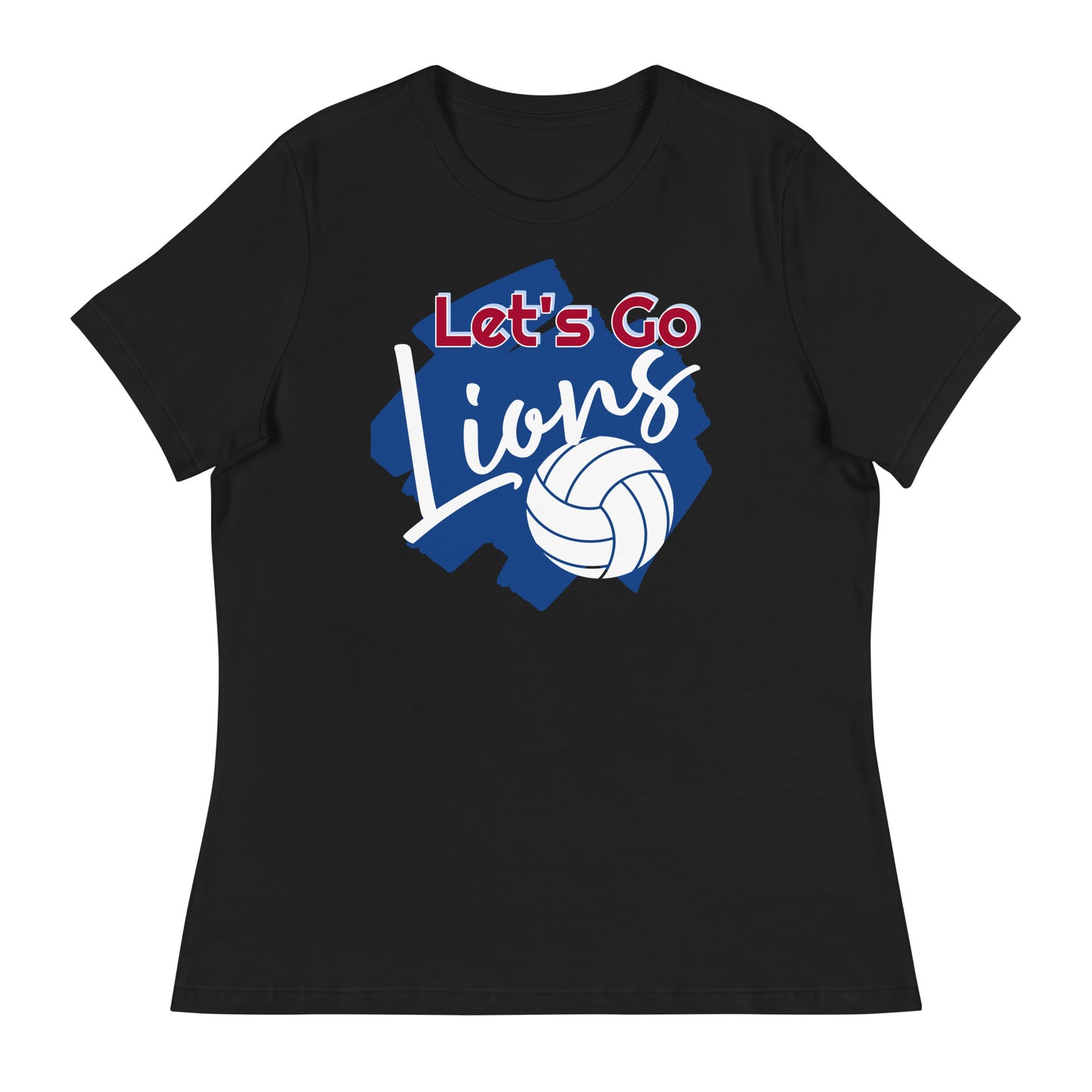 Lions Women's Relaxed T-Shirt (Volleyball)