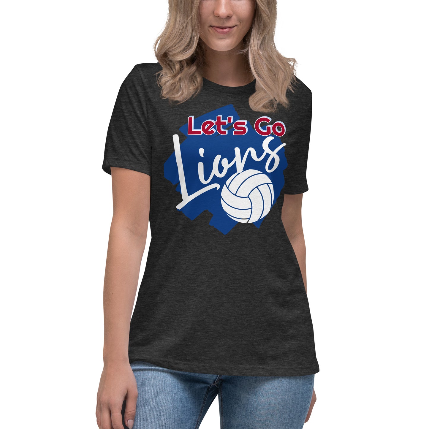 Lions Women's Relaxed T-Shirt (Volleyball)