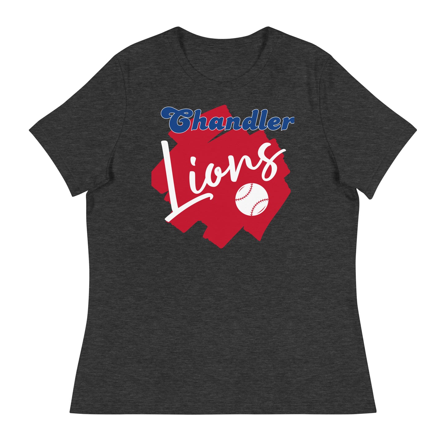 Lions Women's Relaxed T-Shirt (Baseball Softball)