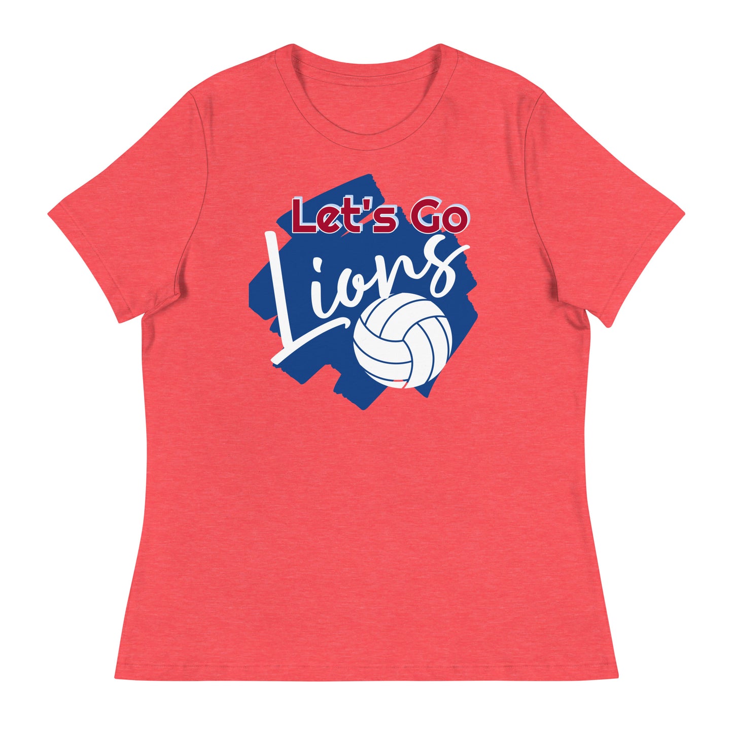 Lions Women's Relaxed T-Shirt (Volleyball)