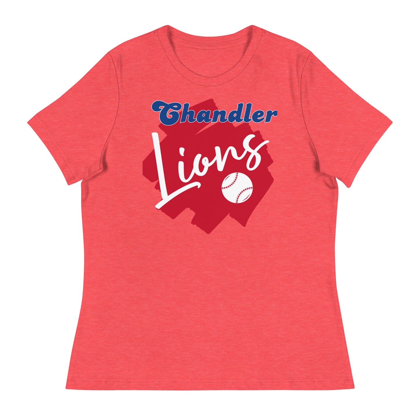 Lions Women's Relaxed T-Shirt (Baseball Softball)