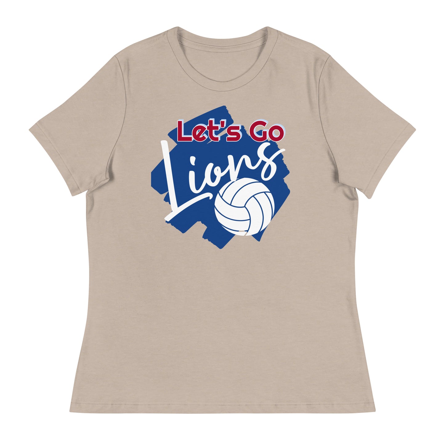 Lions Women's Relaxed T-Shirt (Volleyball)