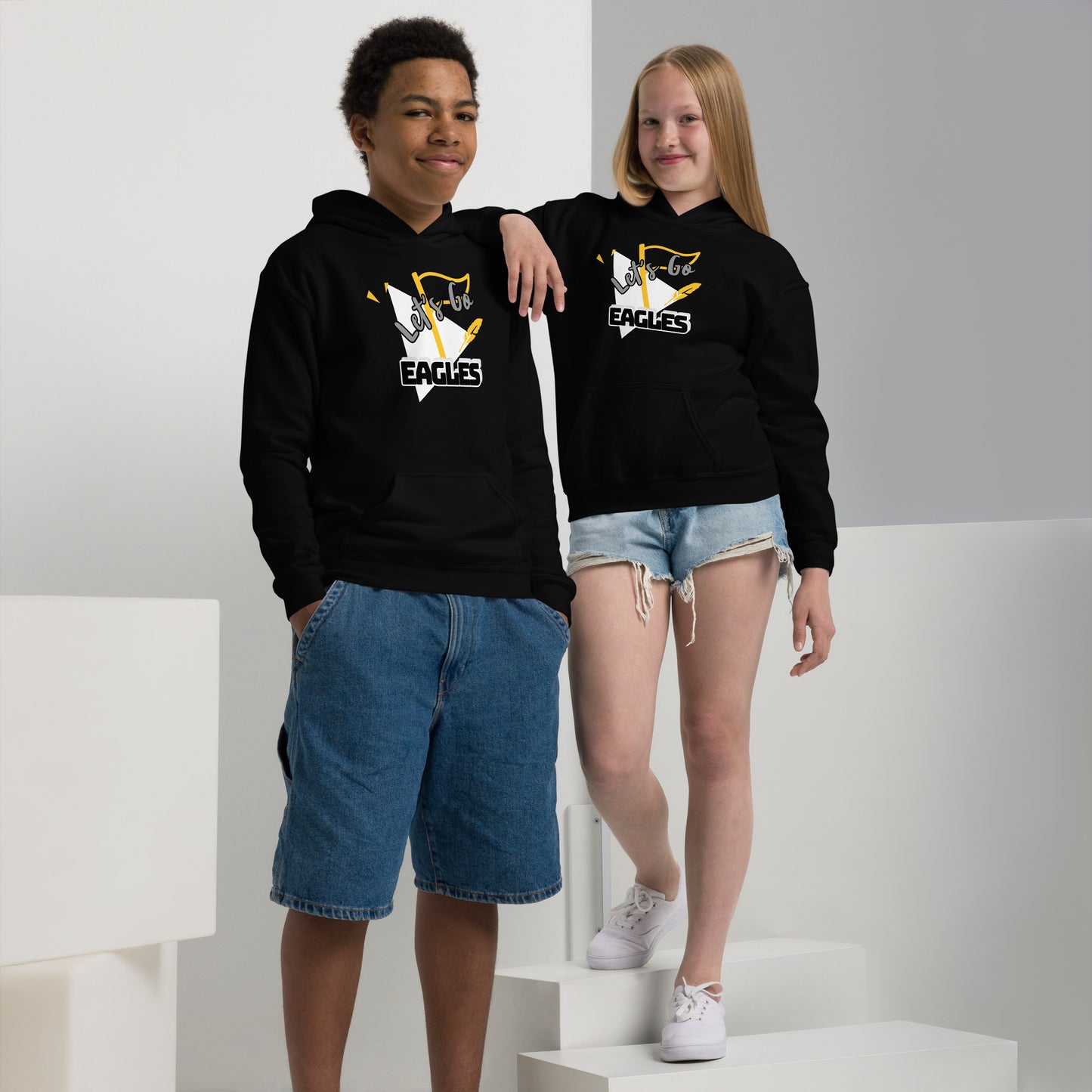 Eagles Youth Heavy Blend Hoodie