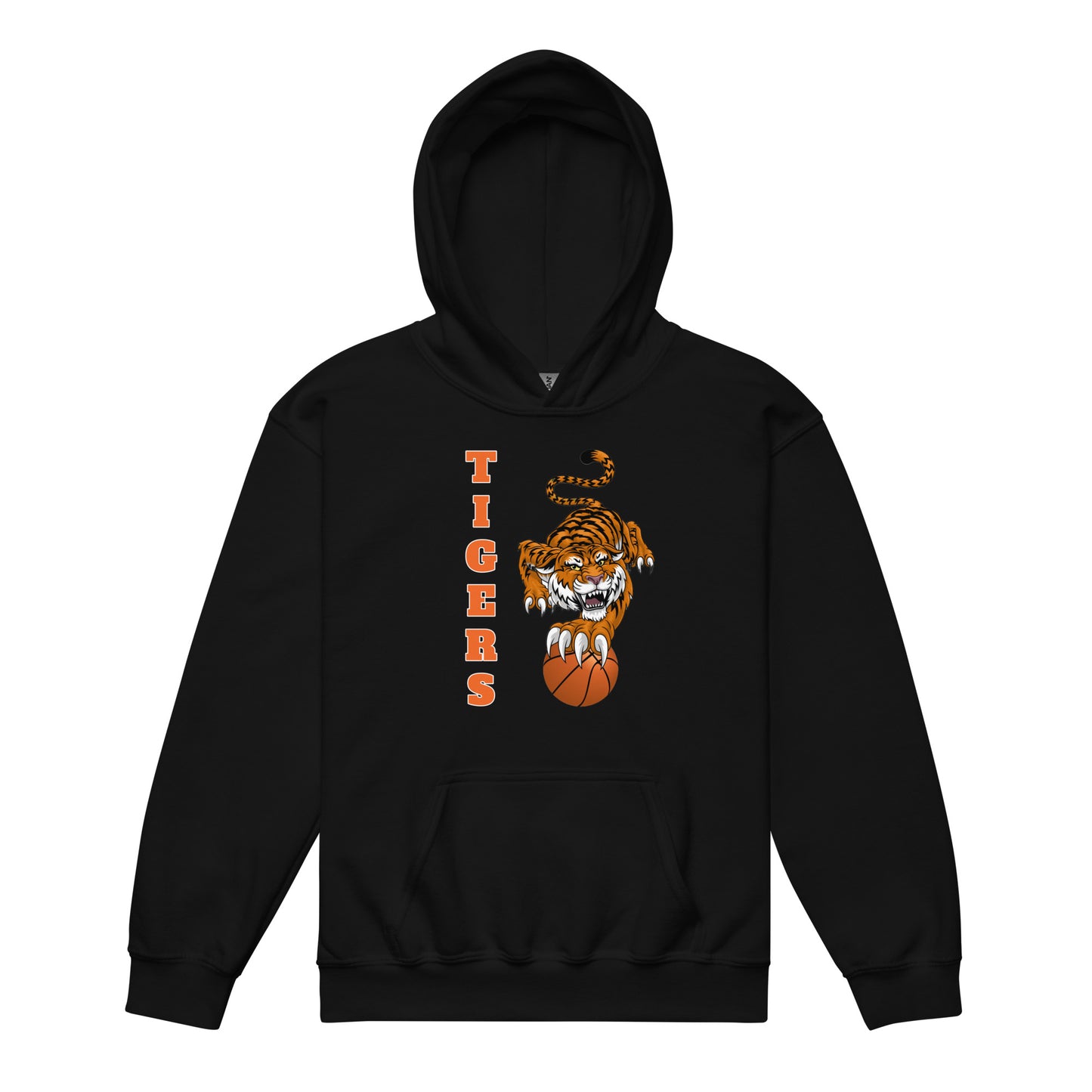 Tigers Basketball Youth Heavy Blend Hoodie