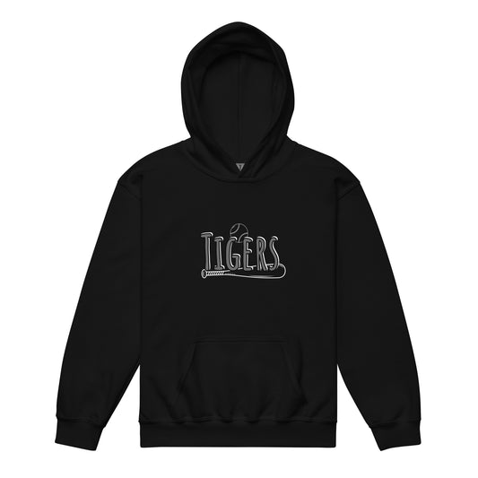 Tigers Baseball Youth Heavy Blend Hoodie