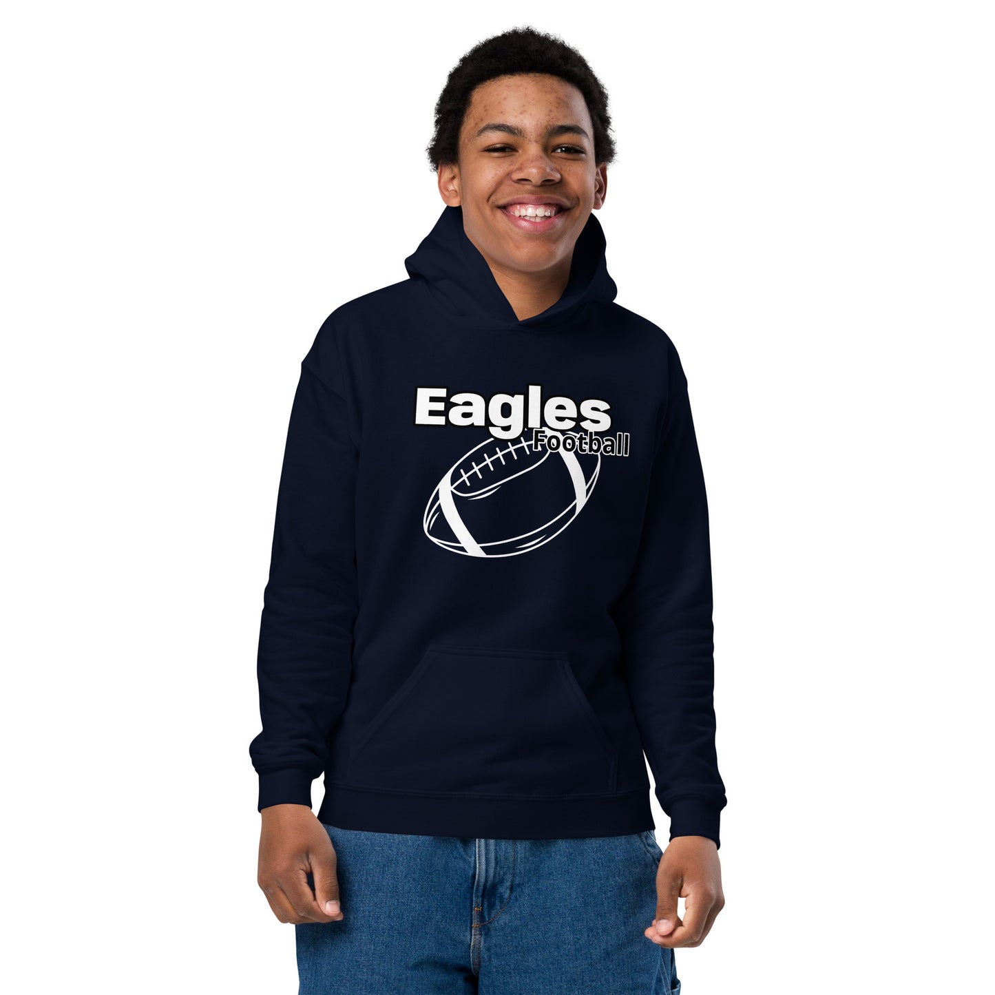 Eagles Youth Heavy Blend Hoodie