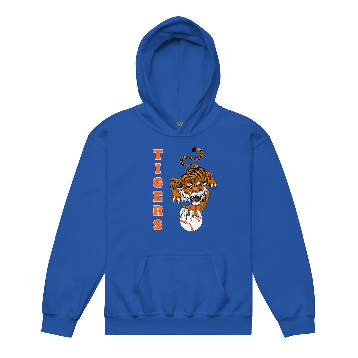 Tigers Baseball Youth Heavy Blend Hoodie