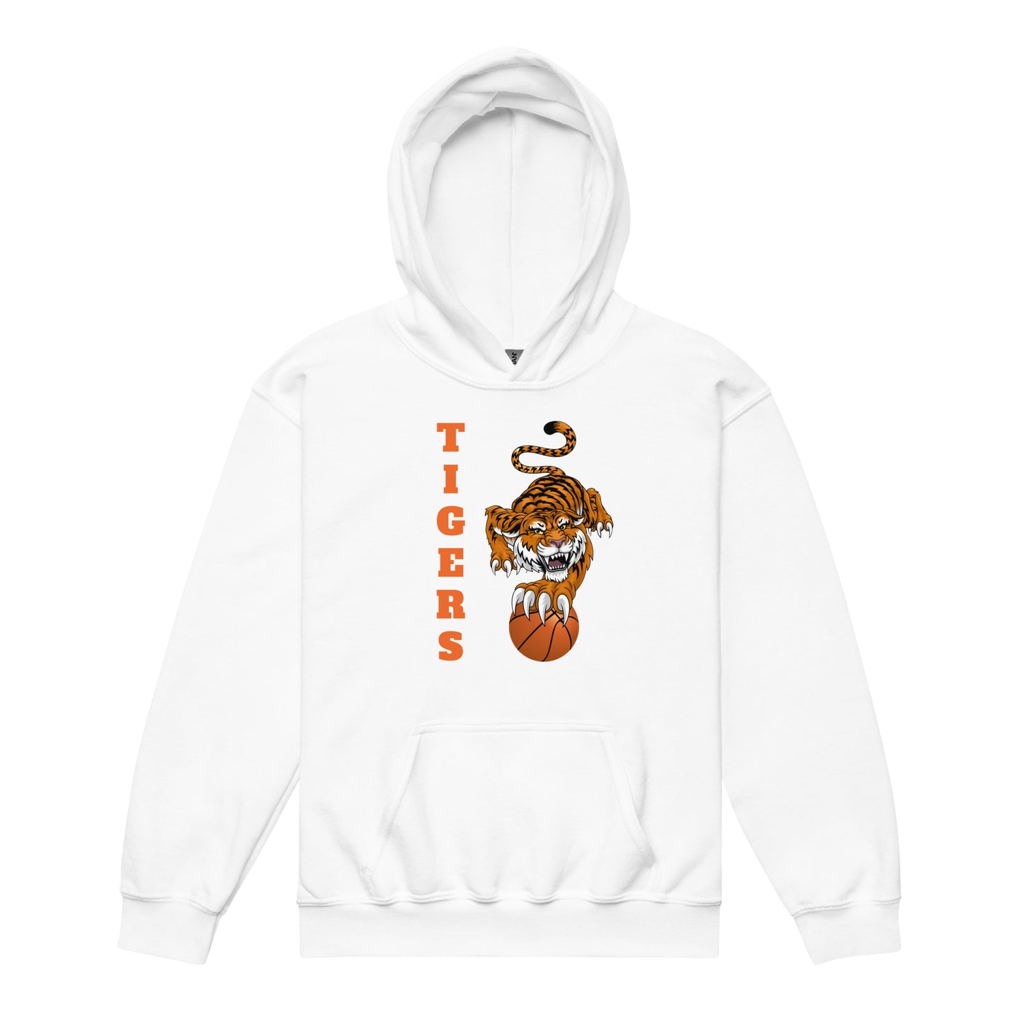 Tigers Basketball Youth Heavy Blend Hoodie