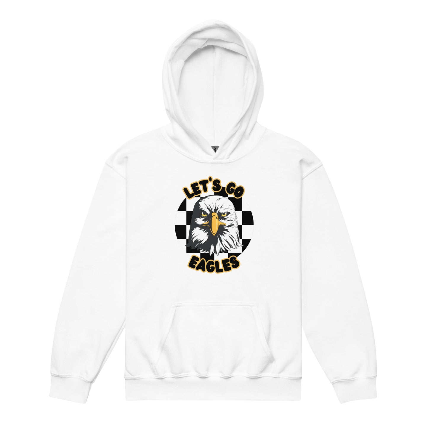 Eagles Youth heavy blend hoodie (chekered)