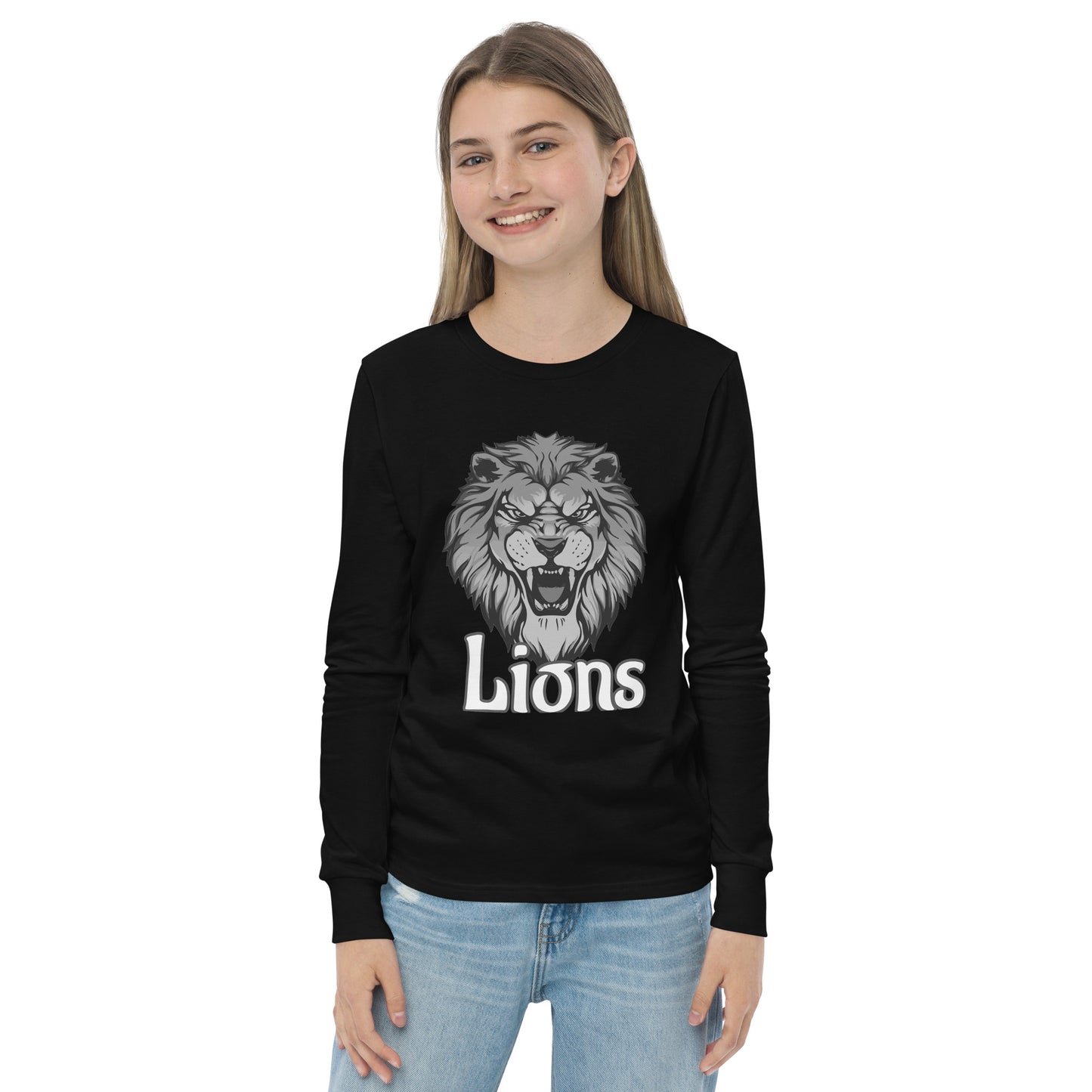 Lions Youth Long Sleeve Tee