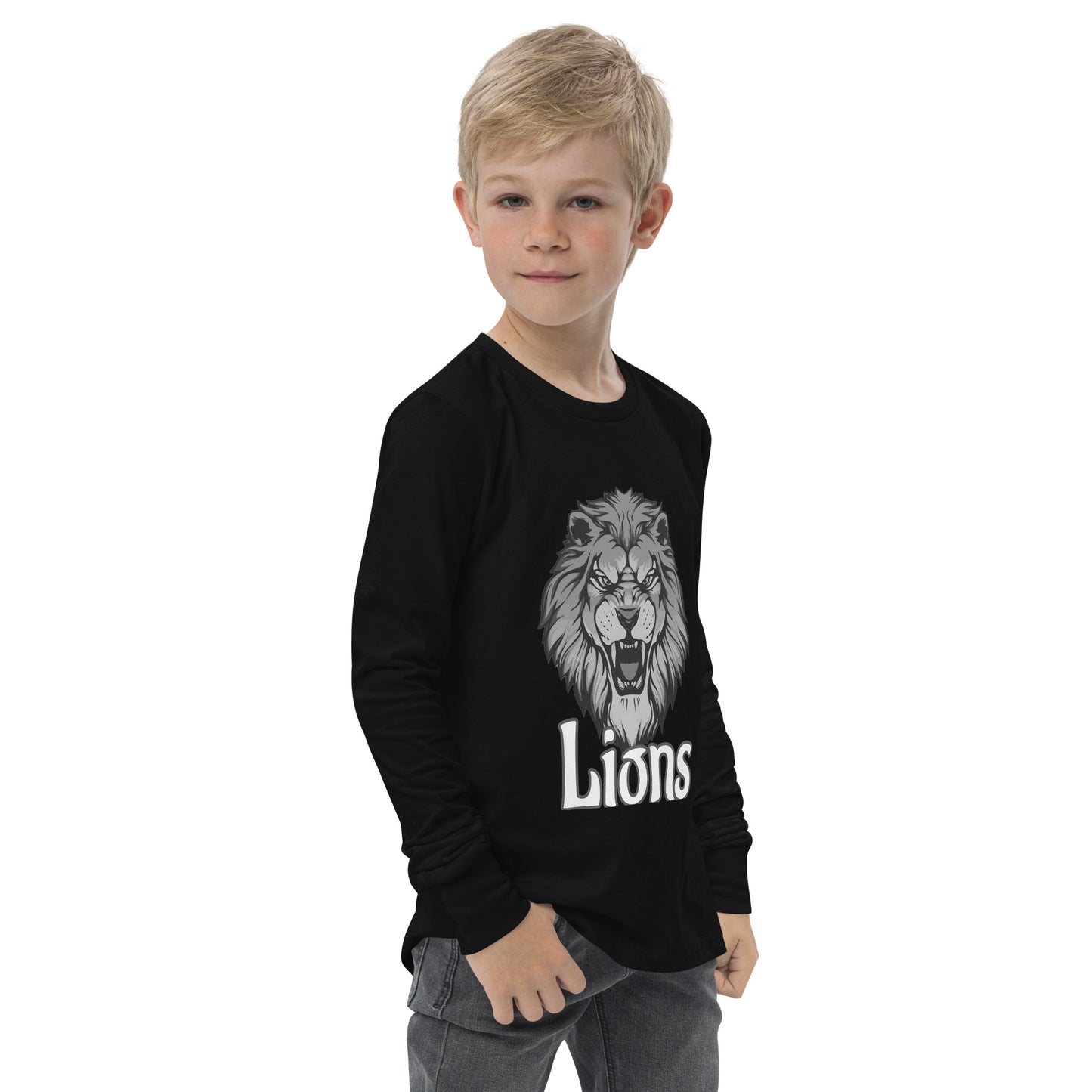 Lions Youth Long Sleeve Tee