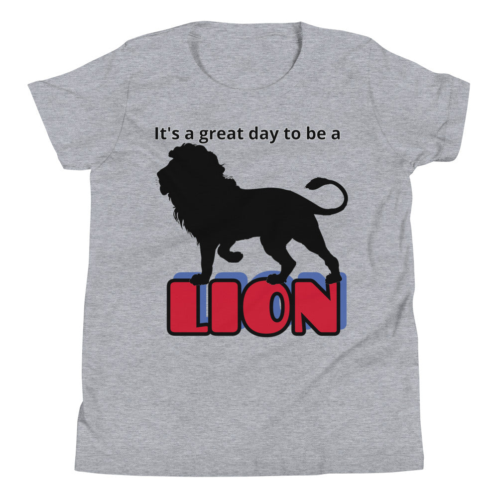 Lions Youth Short Sleeve T-Shirt (Great Day) Bella Canvas