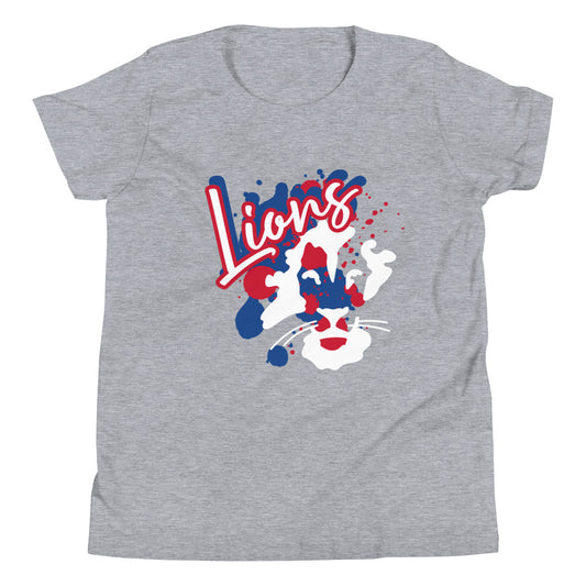 Lions Youth Short Sleeve T-Shirt (Splatter)