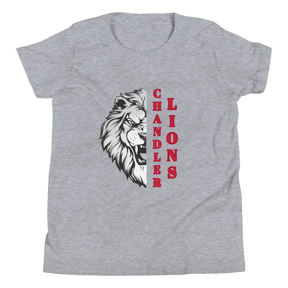 Lions Youth Short Sleeve T-Shirt (Half Face) Bella Canvas