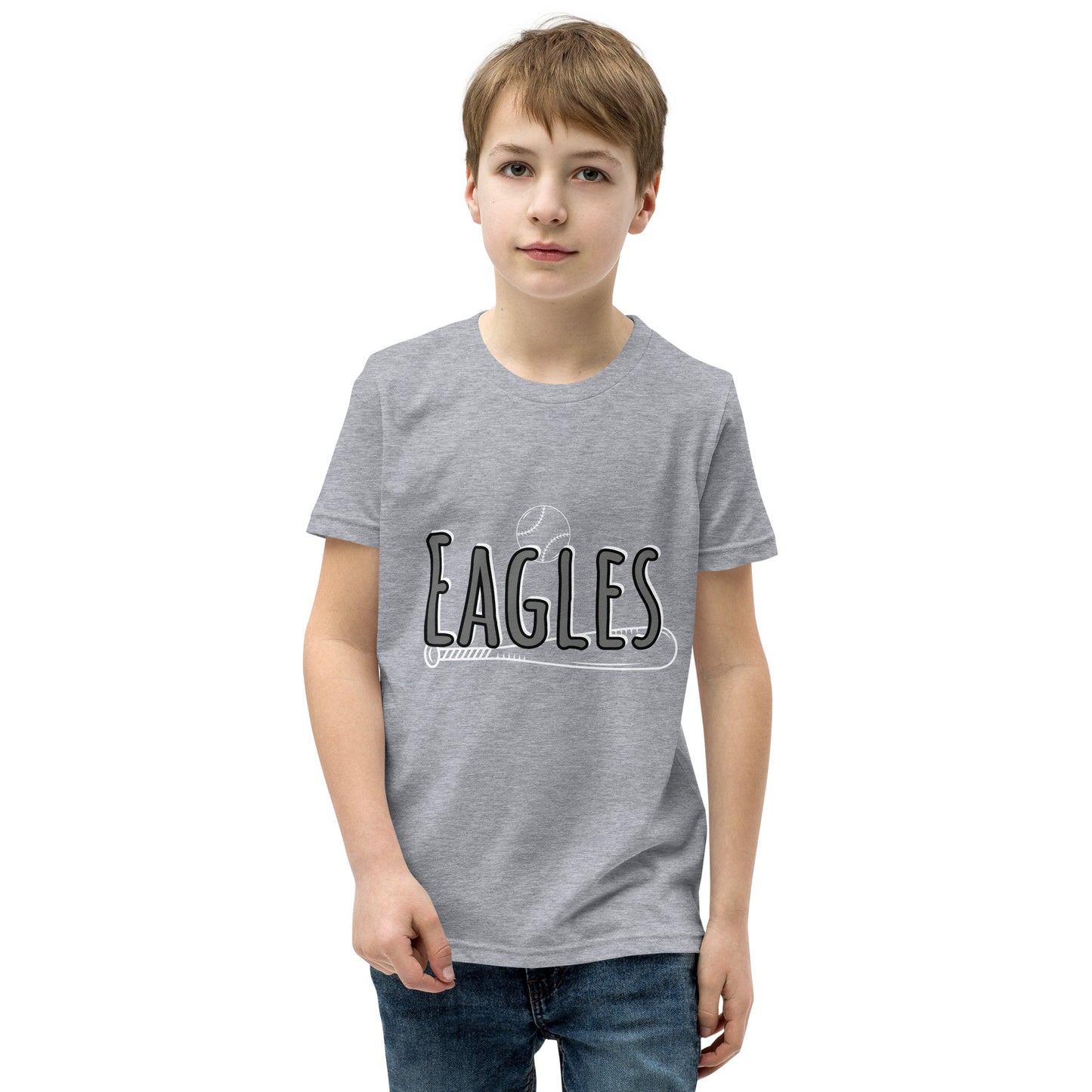 Eagles Baseball Youth Short Sleeve T-Shirt