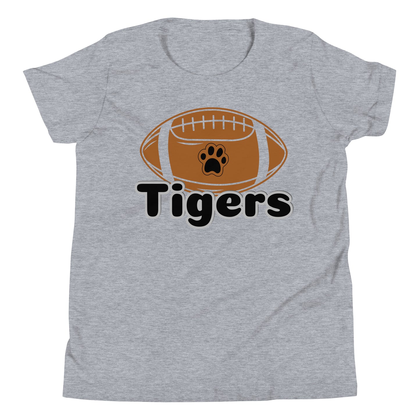 Tigers Football Youth Short Sleeve T-Shirt