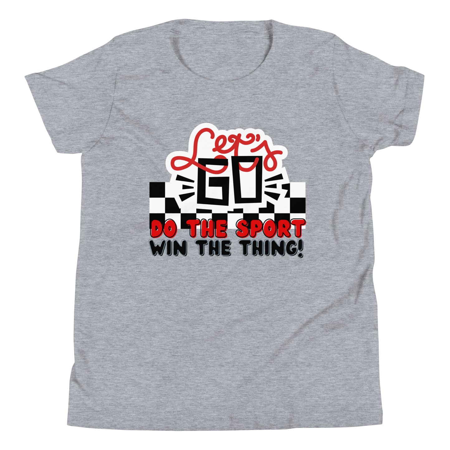 Lets Go Sports Youth Short Sleeve T-Shirt