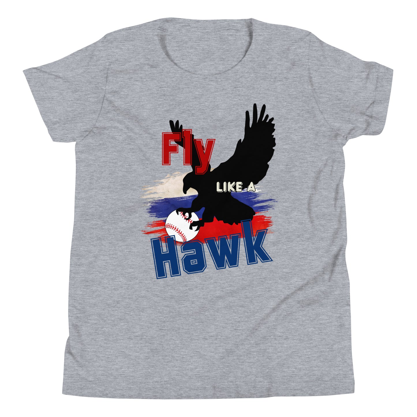 Hawks Youth Short Sleeve T-Shirt (Fly)