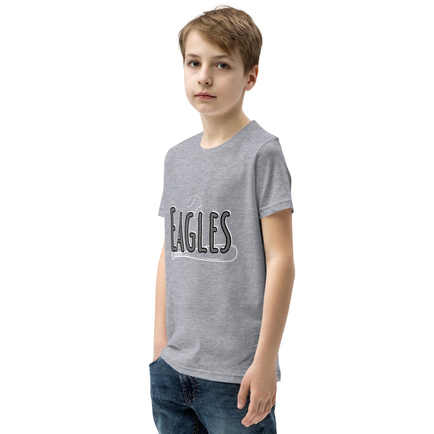 Eagles Baseball Youth Short Sleeve T-Shirt