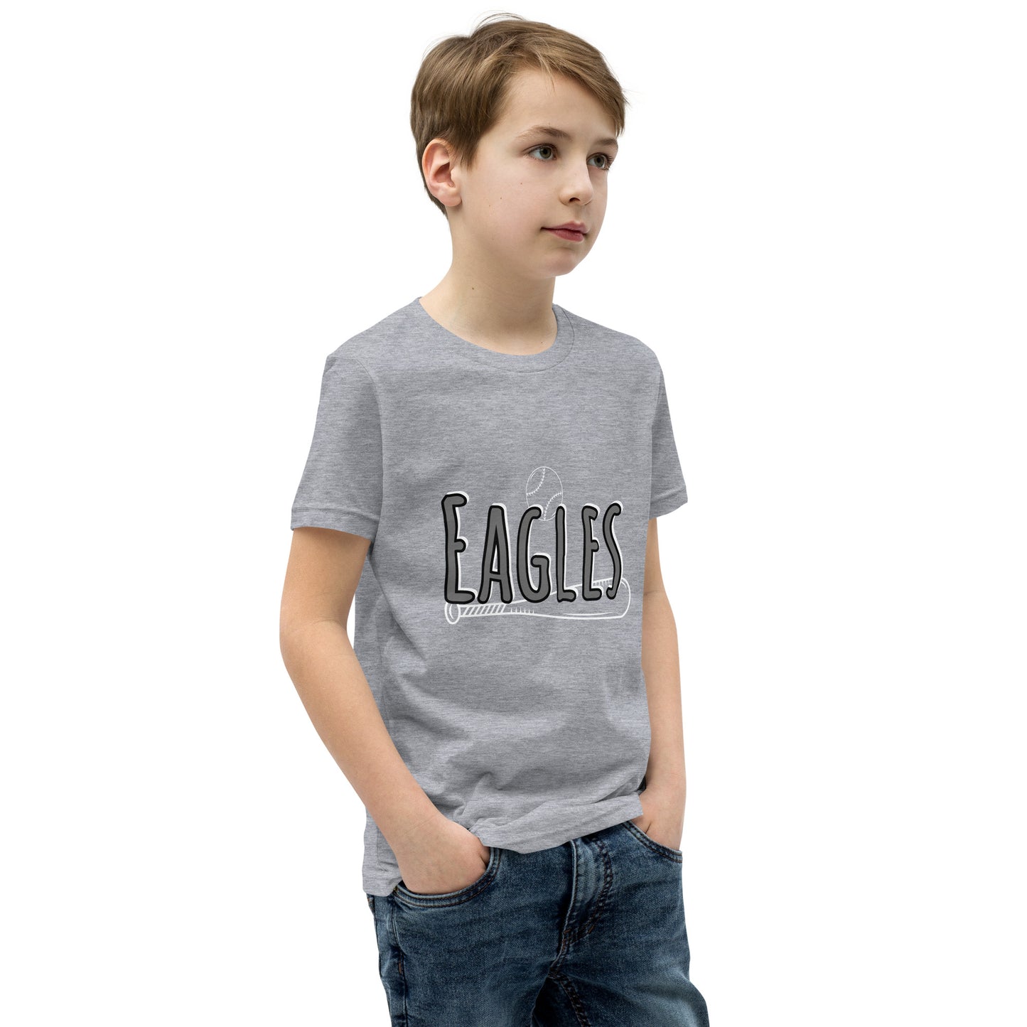 Eagles Baseball Youth Short Sleeve T-Shirt